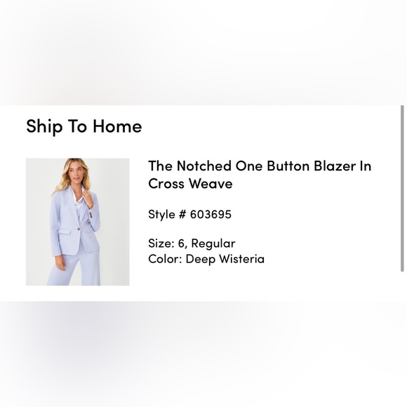 Ann Taylor Size 6 Blazer - Picture 2 of 5